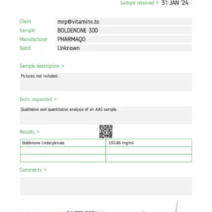 Boldenone 300 – Pharmaqo Labs - Image 2