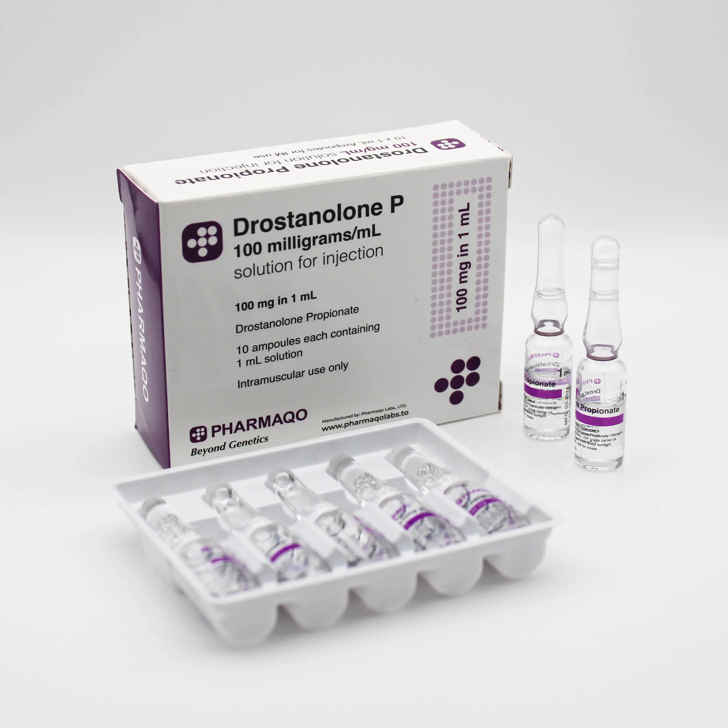 Masteron Drostanolone Propionate 100mg PharmaQo Labs Amps